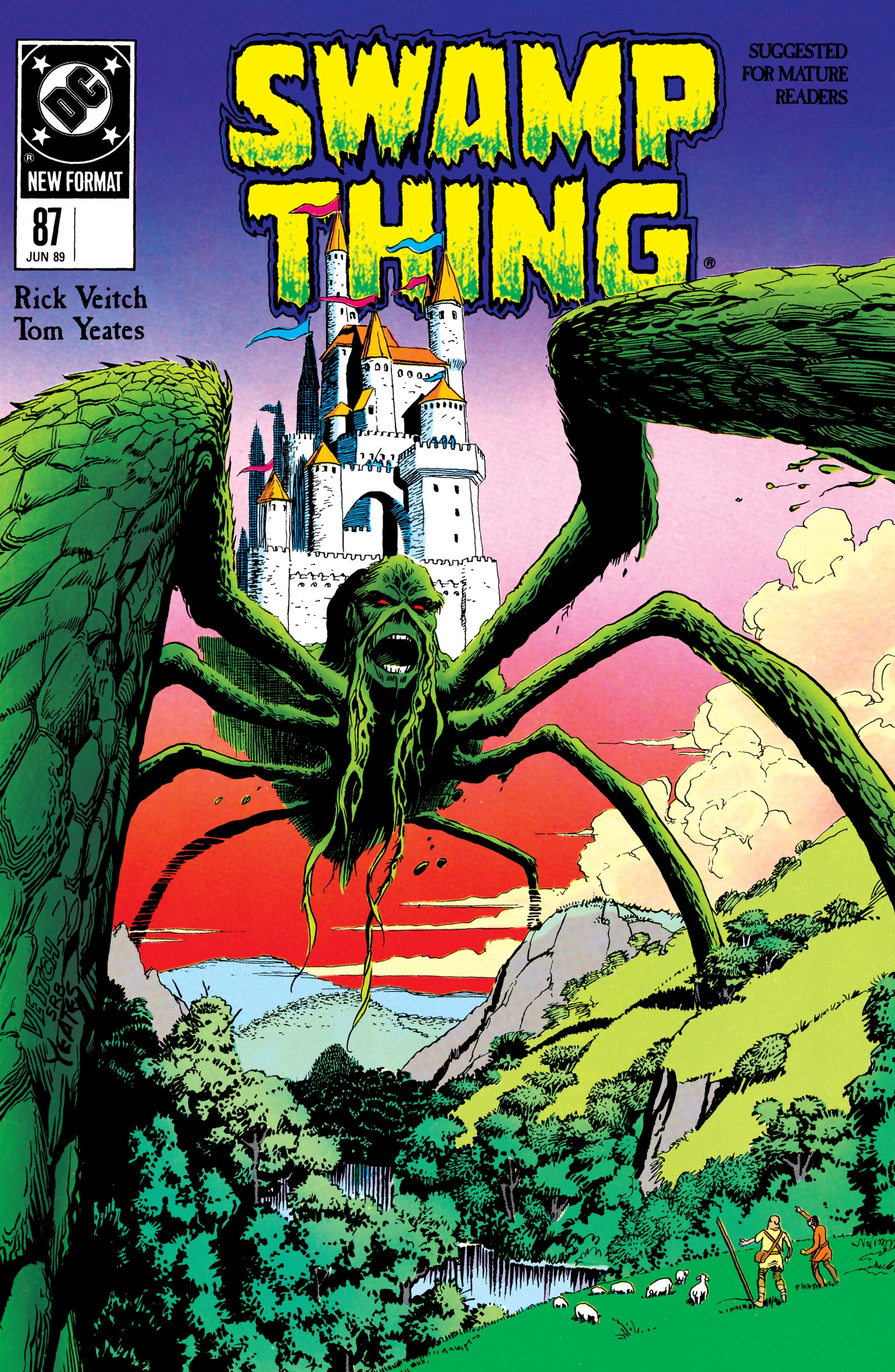 Swamp Thing #87 (DC, 1989 — Cover A) cover